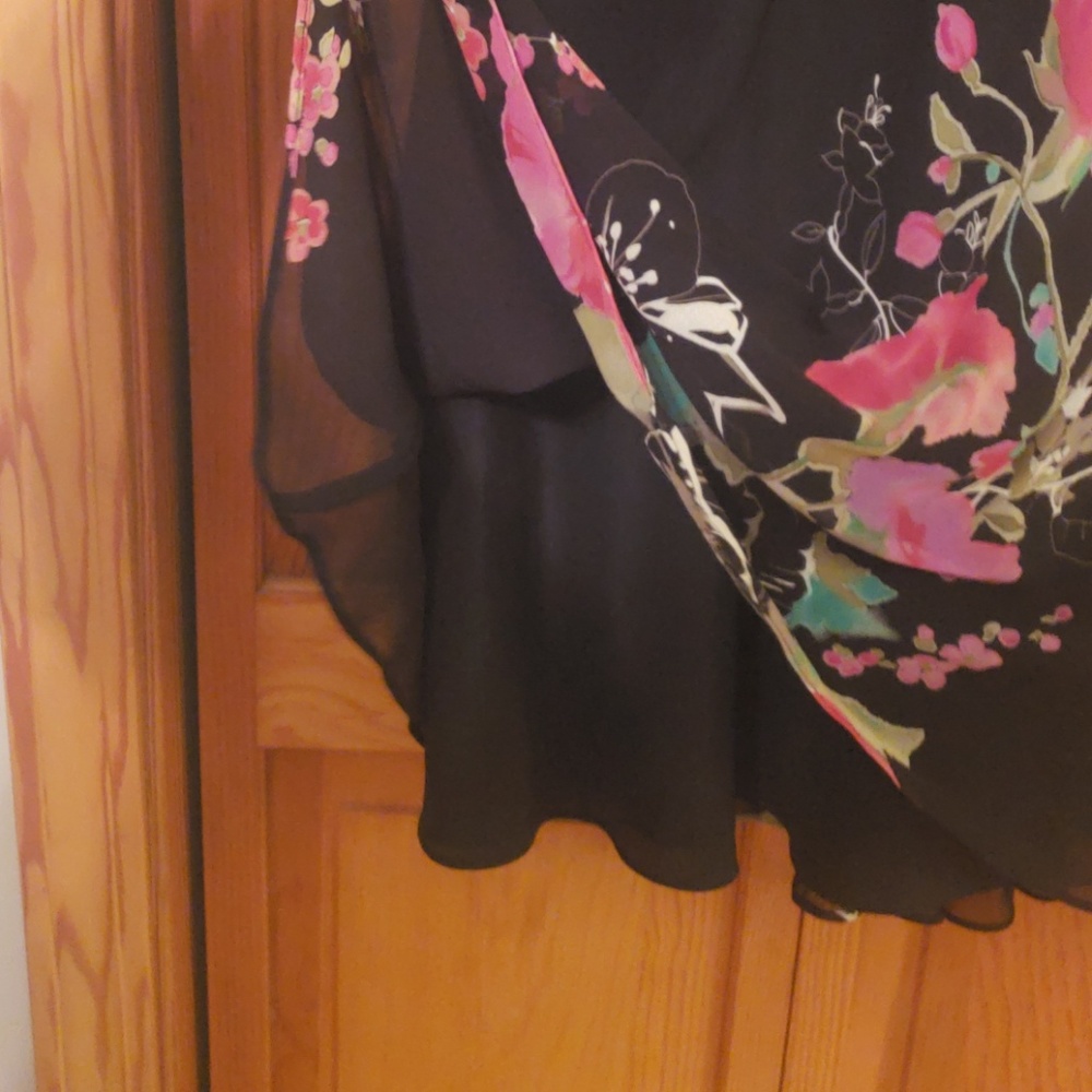 100% Silk STUNNING Coldwater Creek Dress - Picture 5 of 8